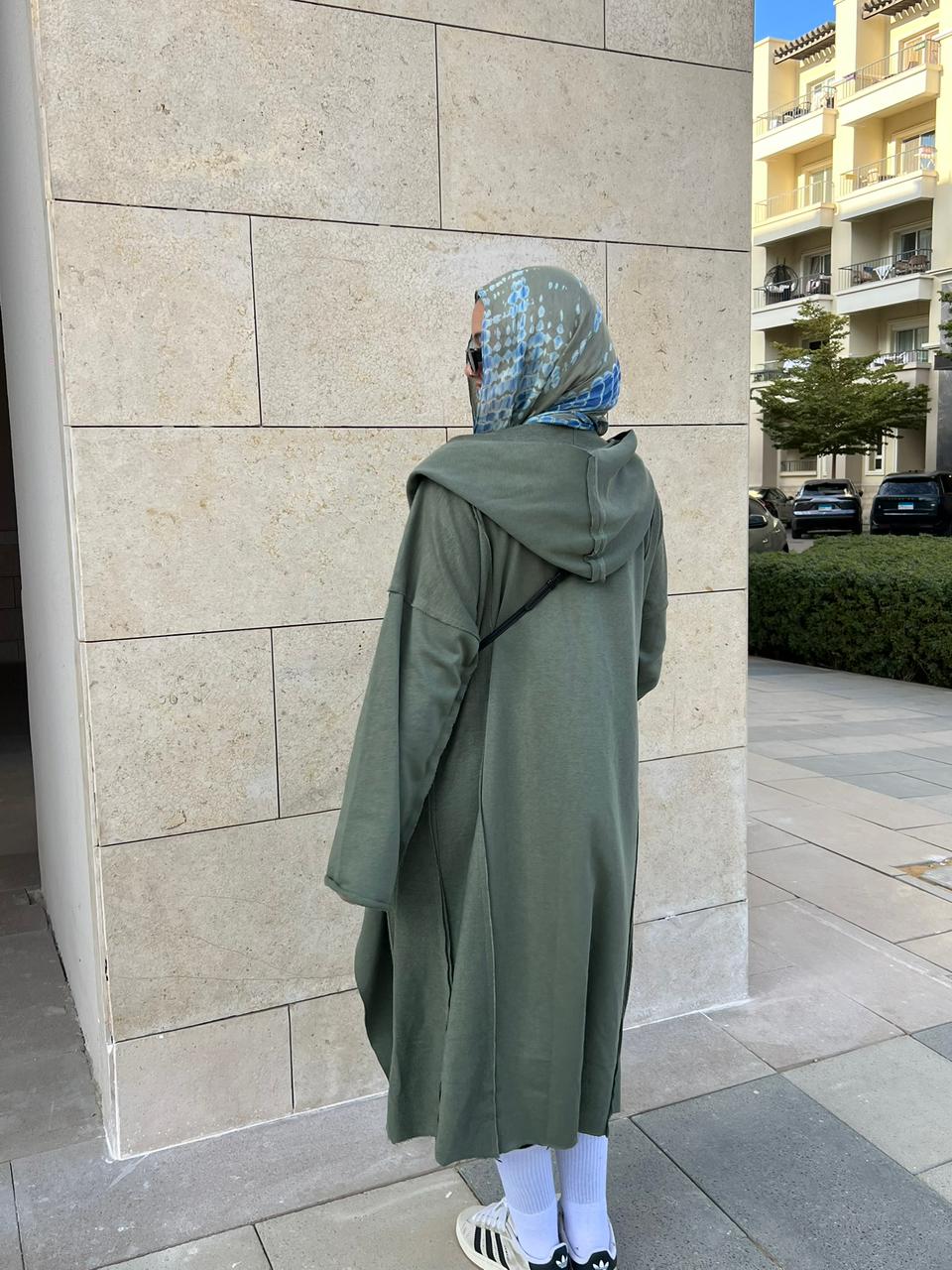 THE SWEAT CARDI - IN MATCHA