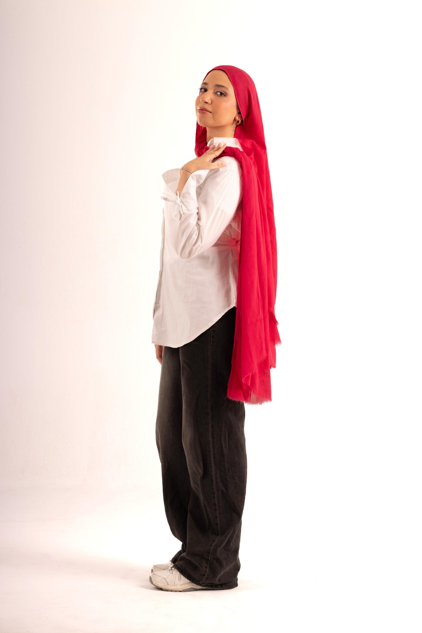 Tie me blouse - White